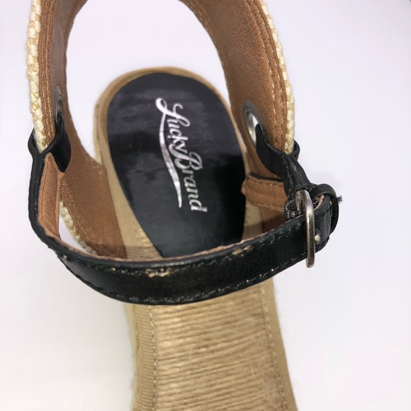 Lucky Brand Kyndra Espadrilles Wedge Sandal. - Picture 8 of 8
